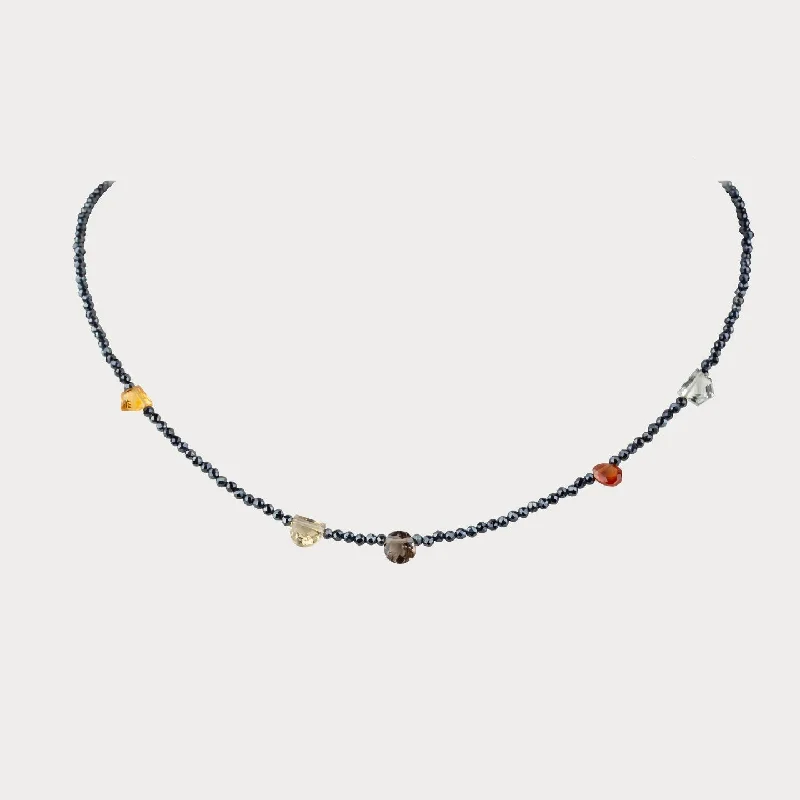 Ladies diamond pendant necklaces-Kyanite Linings Necklace