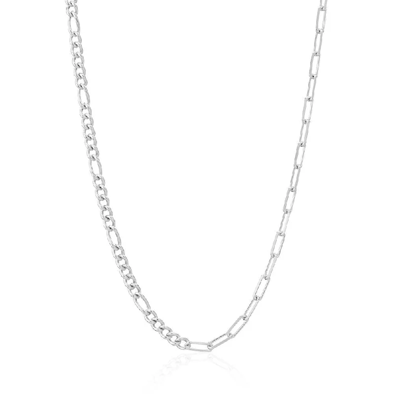 Ladies lock and key necklaces-Dorno Silver Necklace