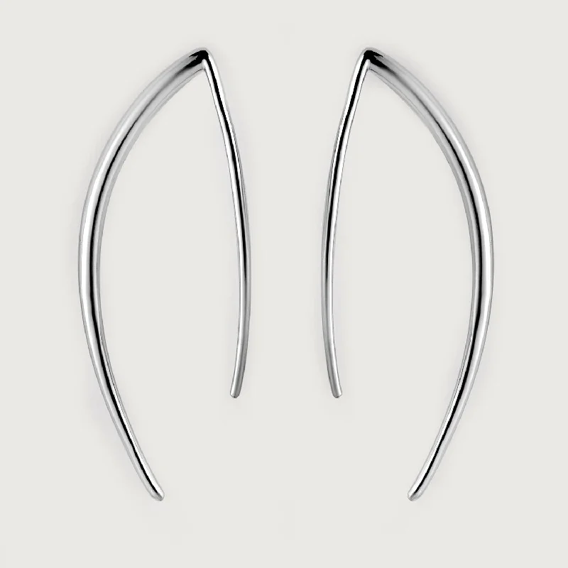 Ladies bridal earrings-Molto Large Hoop Earrings & Spike Hook Earrings Collection