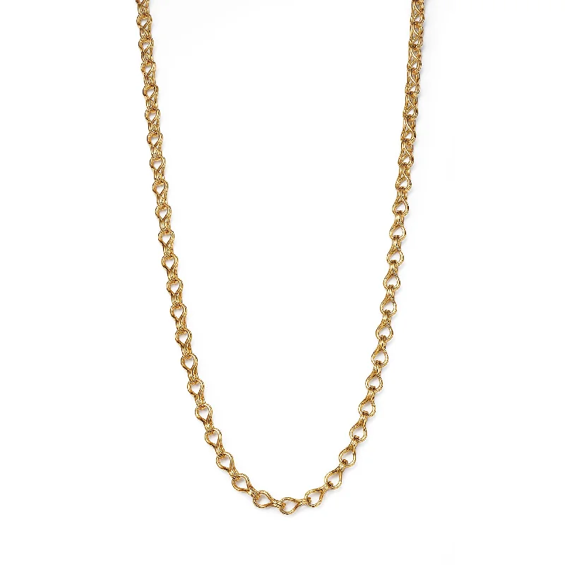 Ladies chunky necklaces-Futura Jewelry | Eterna 18K Gold Necklace