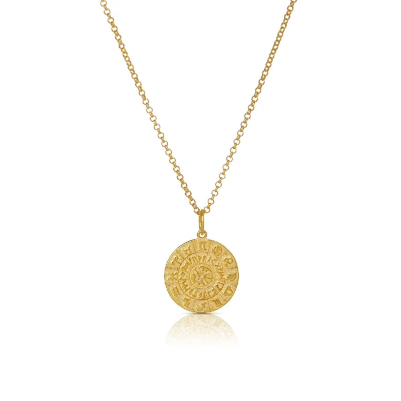 Ladies sterling silver necklaces-Astrid 18K Gold Plated Necklace