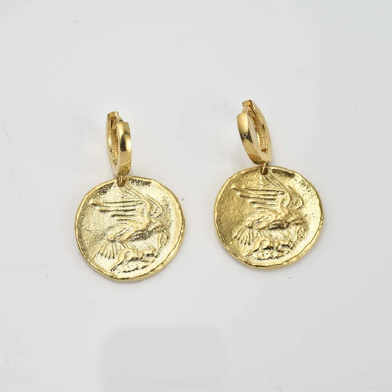 Ladies hoop earrings-Roma Heritage Earrings