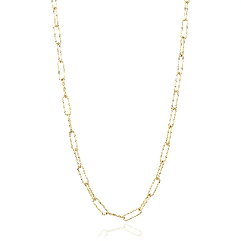 Ladies modern pendant necklaces-Luce Piccolo Gold Plated Necklace