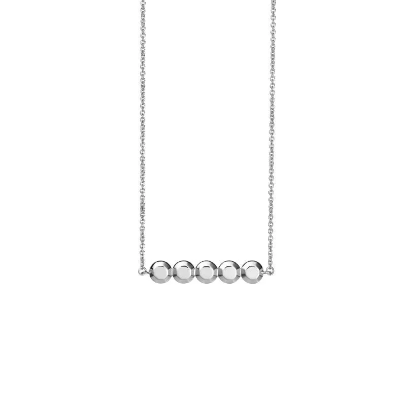 Ladies silver infinity necklaces-Soul Alone Silver Necklace