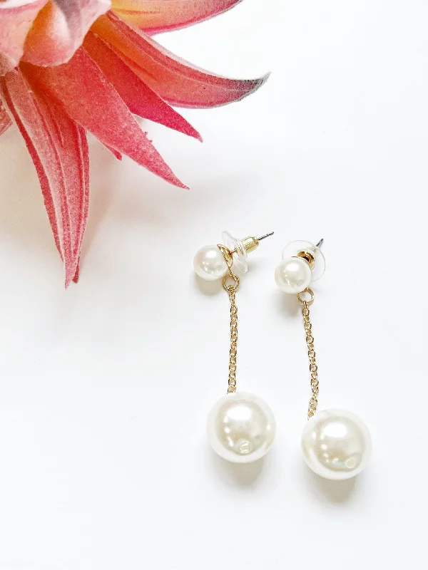 Ladies moonstone earrings-Sheffield Drop Earring