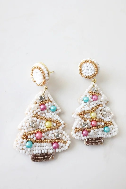 Ladies trendy earrings-Tis The Season Earrings