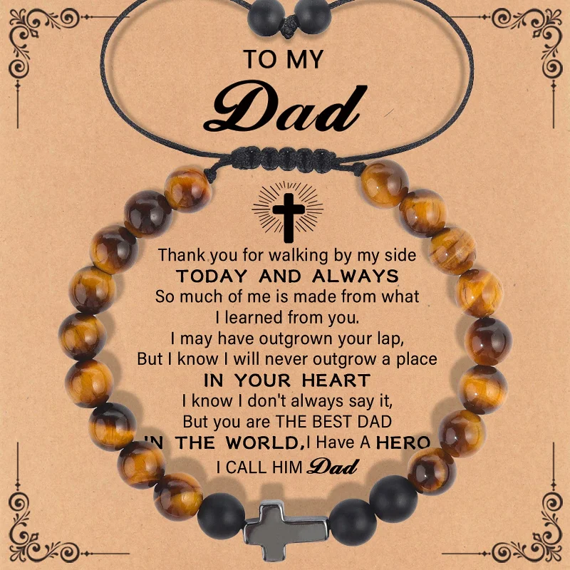 Small Cross Dad Card