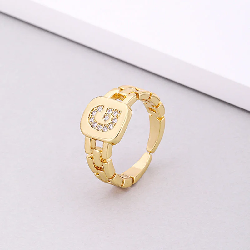 G Letters Ring