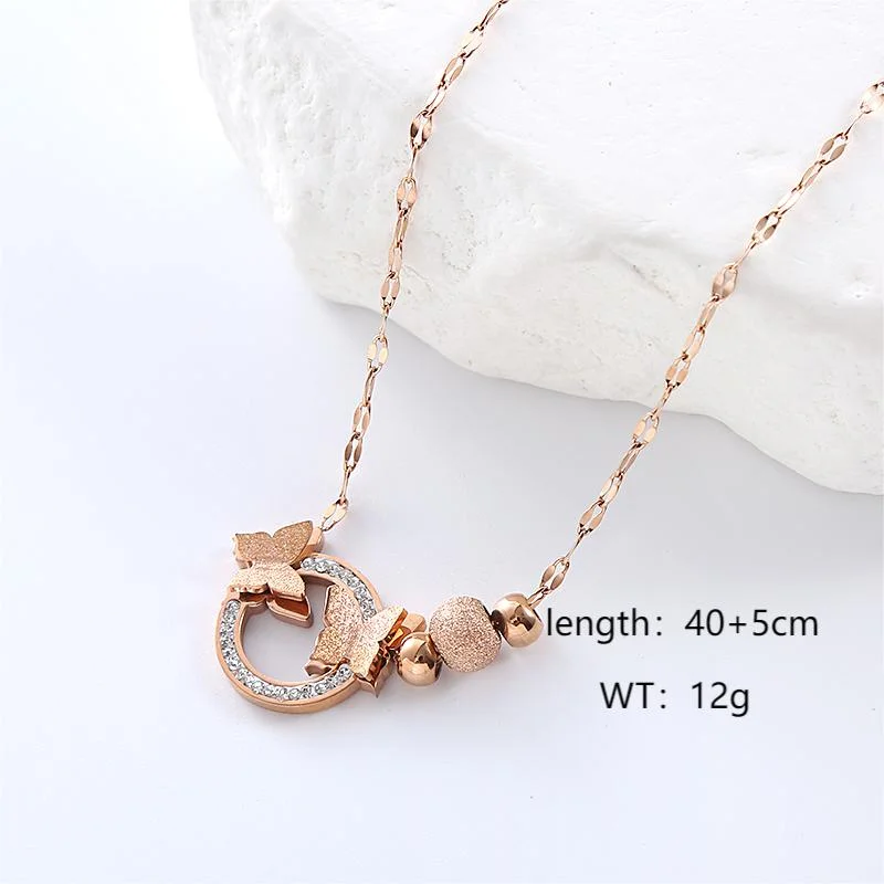 Style 1 Necklace Rose Gold 40 5cm