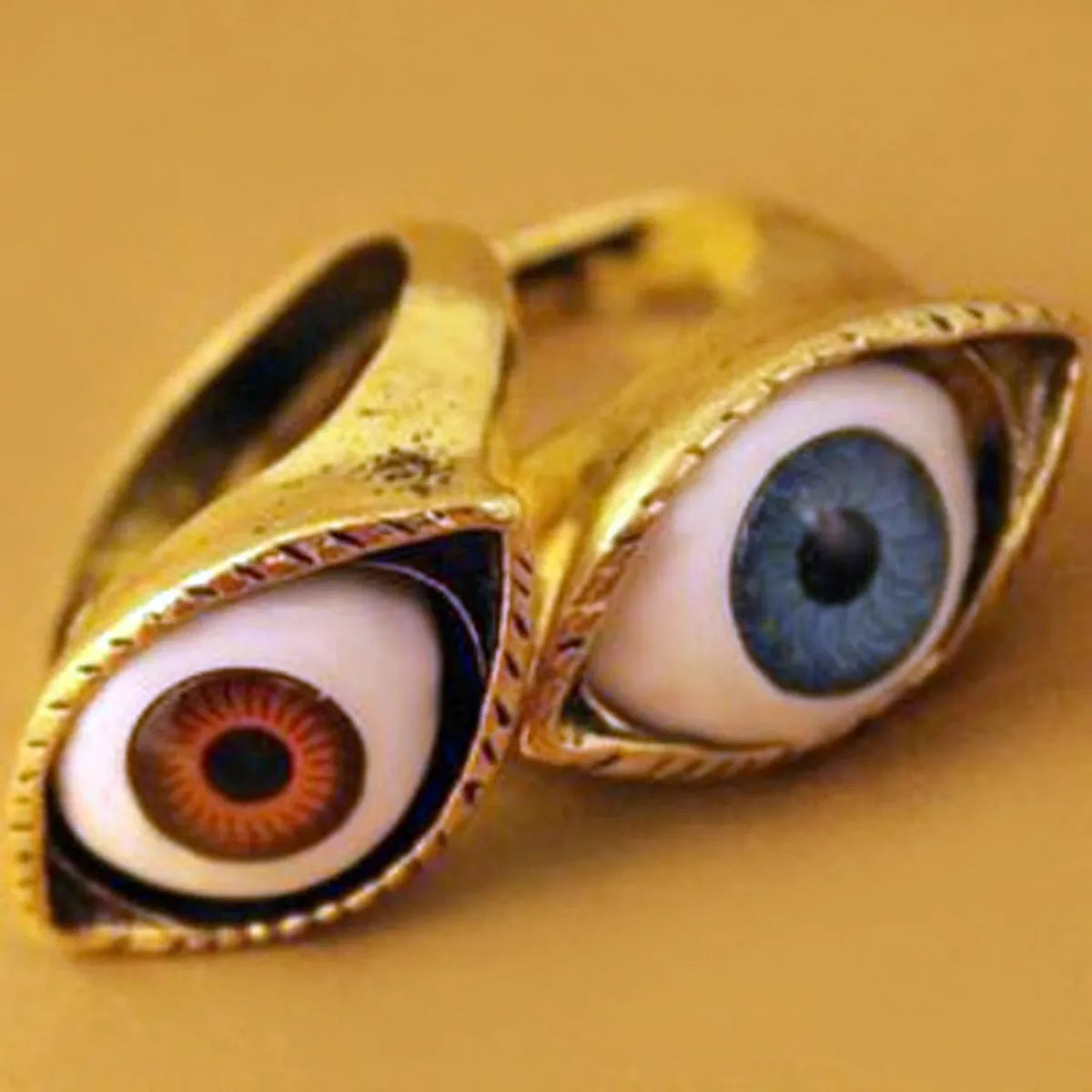 Ladies promise rings-1 Piece Retro Eye Alloy Plating Women's Rings