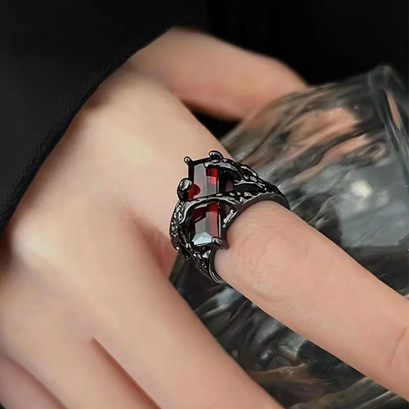 Red Glass Ring