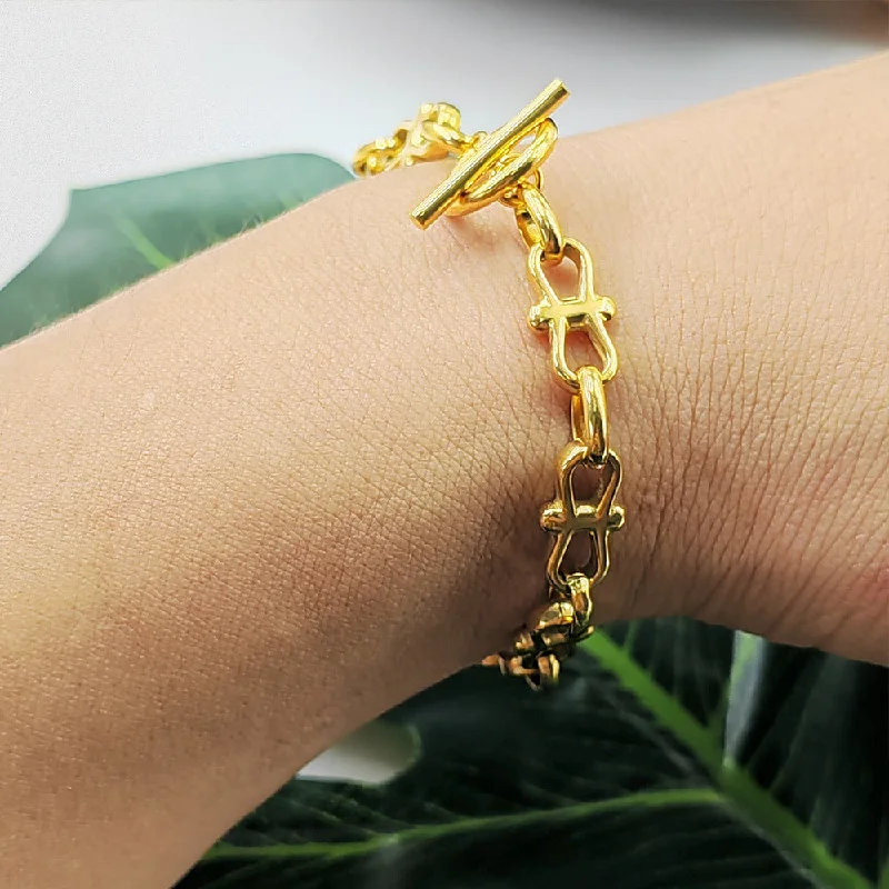 Gold Bracelet 19cm