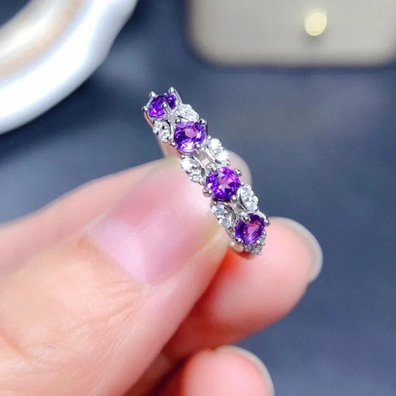 Purple Diamond [White Gold Color]]