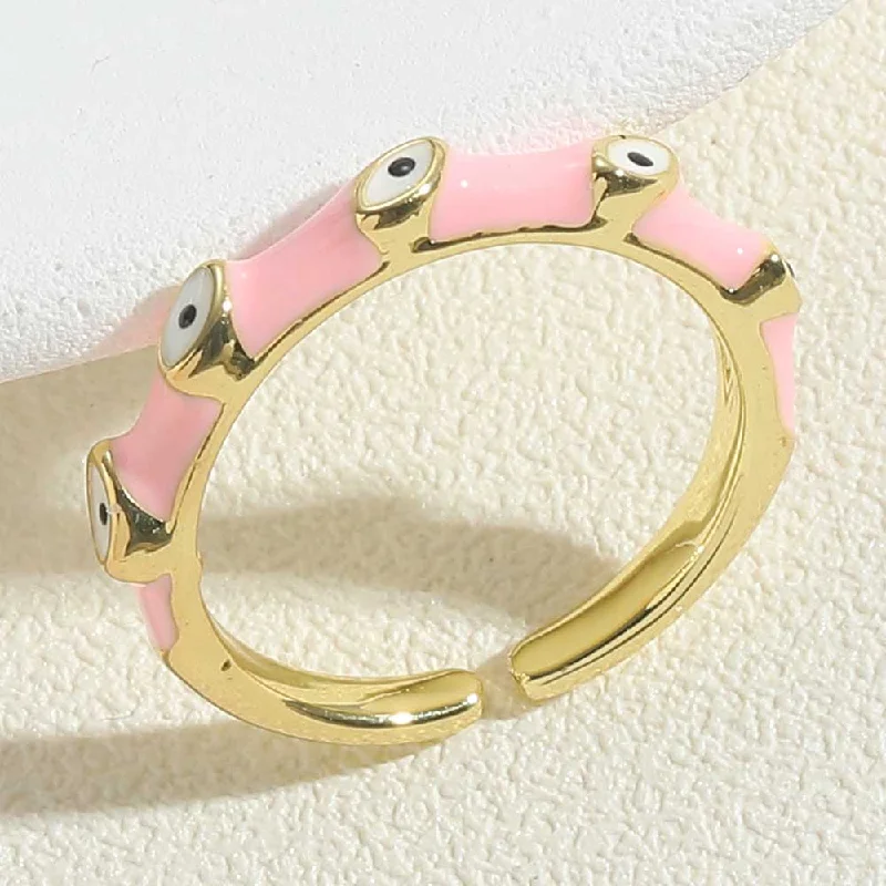 Pink Dripping Ring