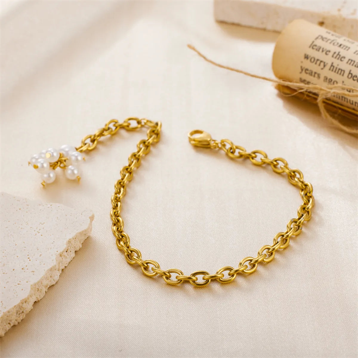 Ladies gold cuff bracelets-Wholesale Sweet Simple Style Irregular Stainless Steel Bracelets