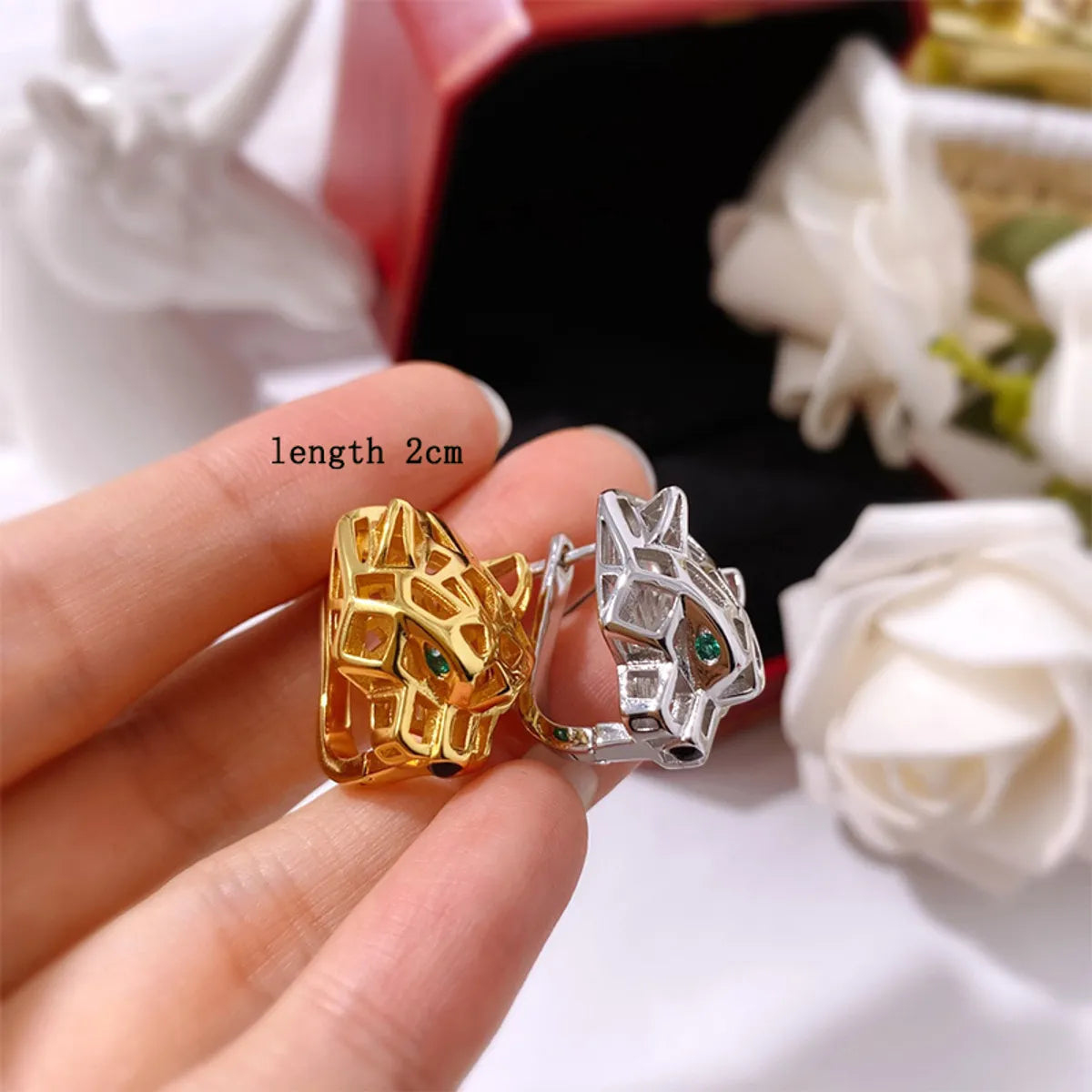 Ladies luxury rings-Wholesale Jewelry Commute Animal Alloy Artificial Gemstones Inlay Rings