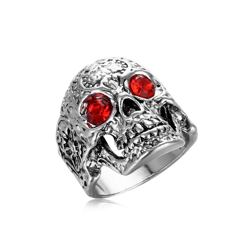 Red Eye Horror Skull