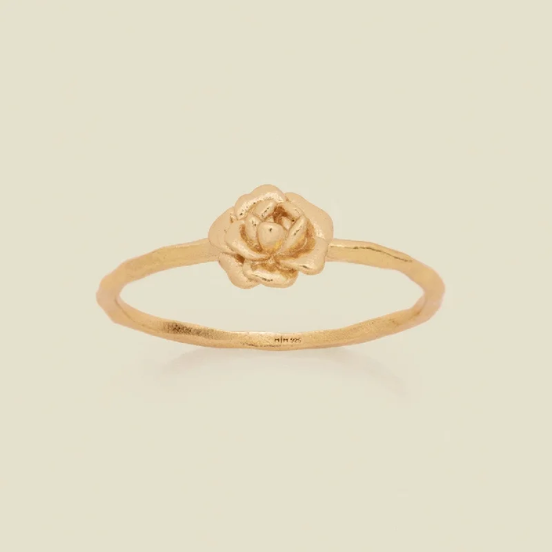 Ladies sparkling diamond rings-September Birth Flower Ring | Final Sale